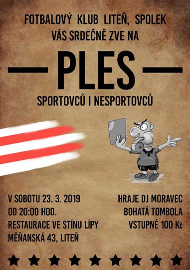 Ples sportovců 2019