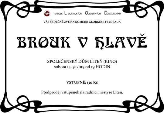 Brouk v hlavě - plakát
