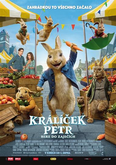 Králíček Petr bere do zaječích