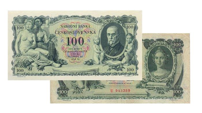 Bankovka s Jarmilou Novotnou